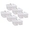 Teacher Created Resources Storage Bin, Plastic, White, 6 PK 20445 - alternate 1